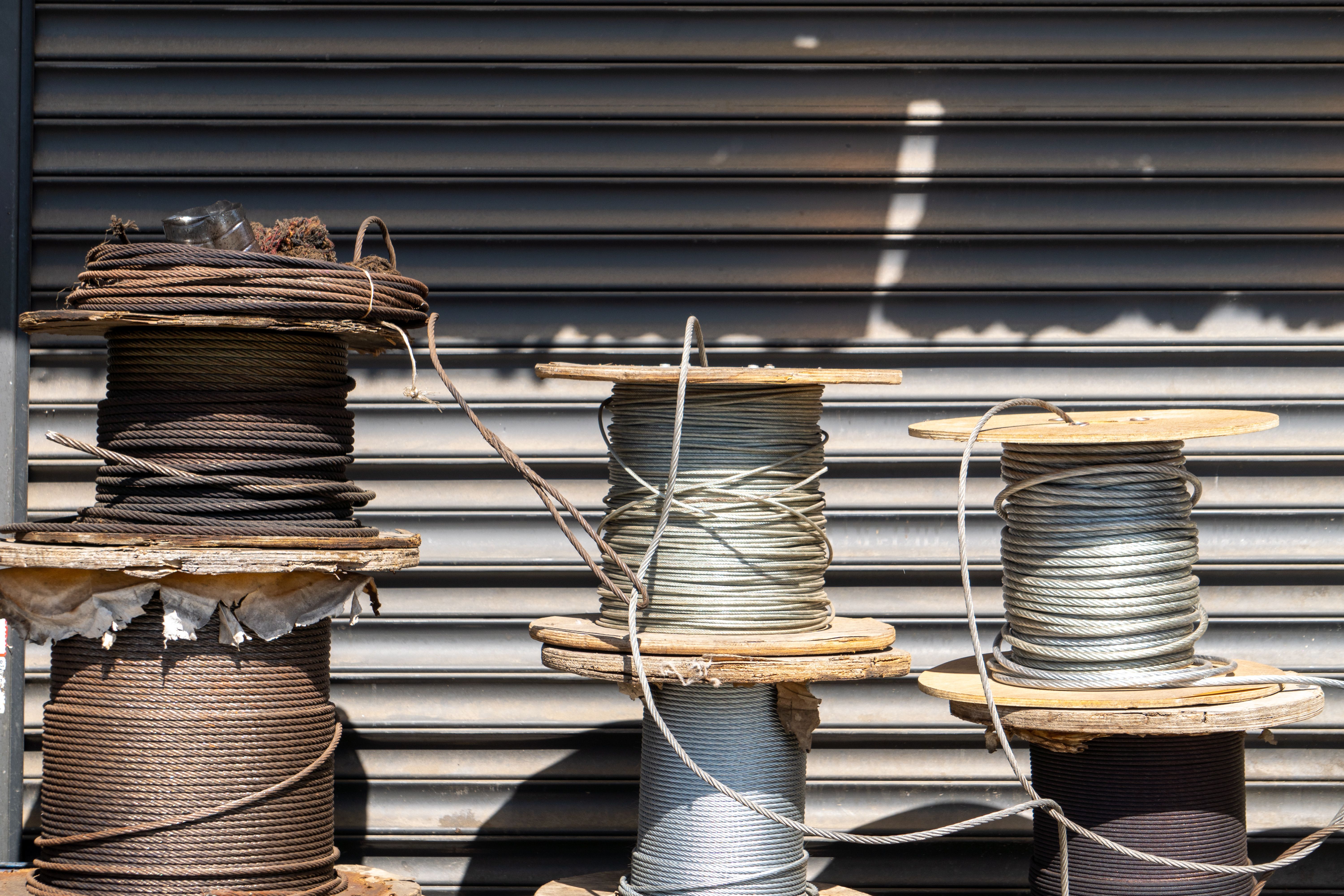 Aluminium Grey Service Wire